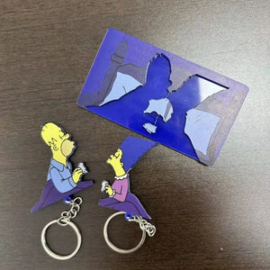 Gifts For Couple Keychain Holder 03acxx130824-Homacus