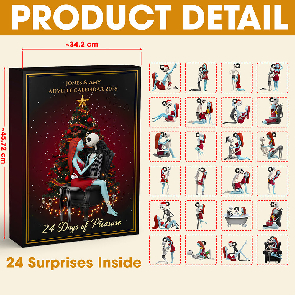 Love & Mischief Christmas Advent Calendar Blind Box Personalized Gifts For Couple 02NADT161025-Homacus