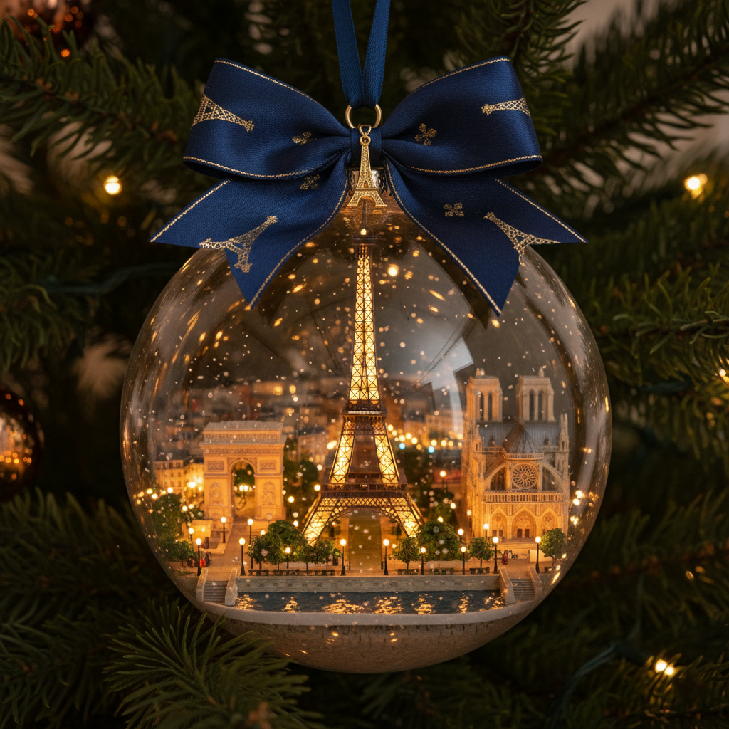 Famous Landmark Christmas Ornament Personalized Gifts For Travel Lovers 03hytn211125-Homacus
