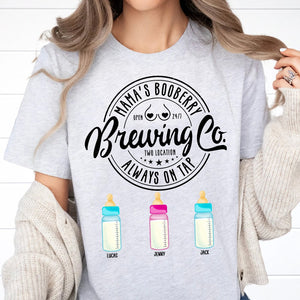 Personalized Gifts For Mom Shirt 01ohtn190325 Mama's Booberry - Always On Tap-Homacus