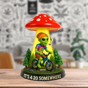 Funny Alien Acrylic Plaque Personalized Gifts For Smoker 01totn200525-Homacus