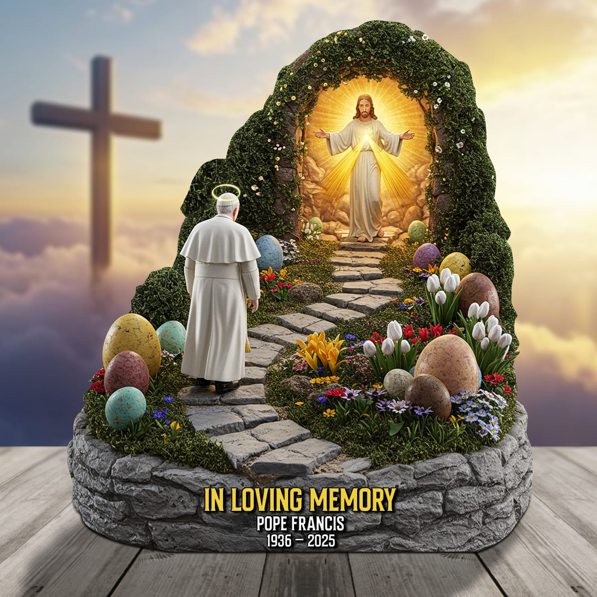 In Loving Memory Of Pope Francis Acrylic Plaque 04qhtn210425-Homacus