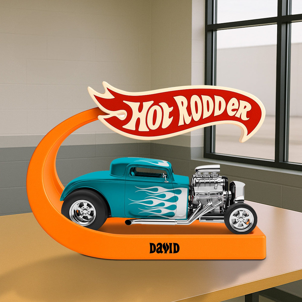 Classic Muscle Car Christmas Display – Personalized Gifts For Gearheads 03ohtn160625-Homacus