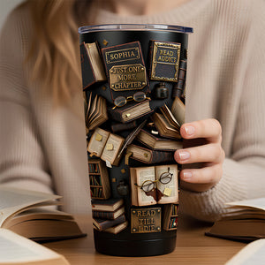 Reading Book 20oz Tumbler - Personalized Gifts For Book Lovers 06dtdt291225-Homacus