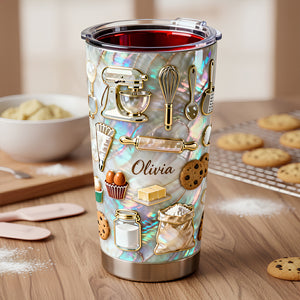 Baking 20oz Tumbler - Personalized Gifts For Baking Lovers 02padt291225-Homacus