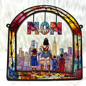 Personalized Gifts For Mom Suncatcher Ornament 03OHMH130225PA-Homacus