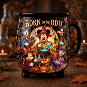 Odd Witches Ceramic Cauldron Mug - Personalized Gifts 02padt180826