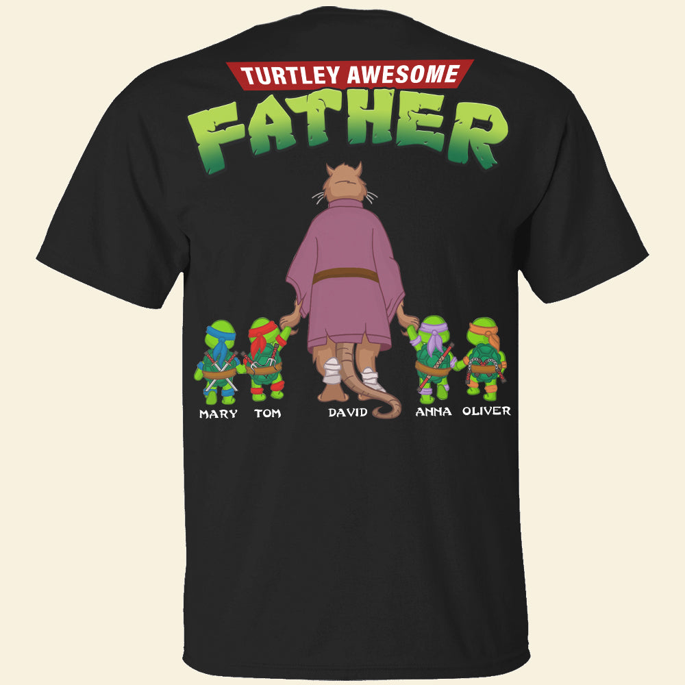 Awesome Father Shirt – Personalized Christmas Gifts For Dad 07natn210524-Homacus