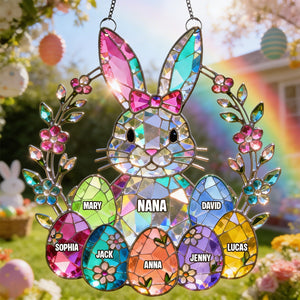 Personalized Easter Gifts For Mother's Day Suncatcher Ornament 01natn060226-Homacus