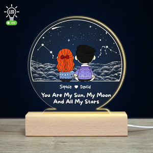 Personalized Gifts For Couple 3D LED Light 03OHDT071224HG-Homacus