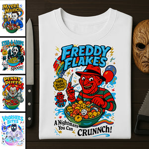 Slasher Loops Shirt – Horror Breakfast Series Gift For Horror Fans 56laxx180725-Homacus