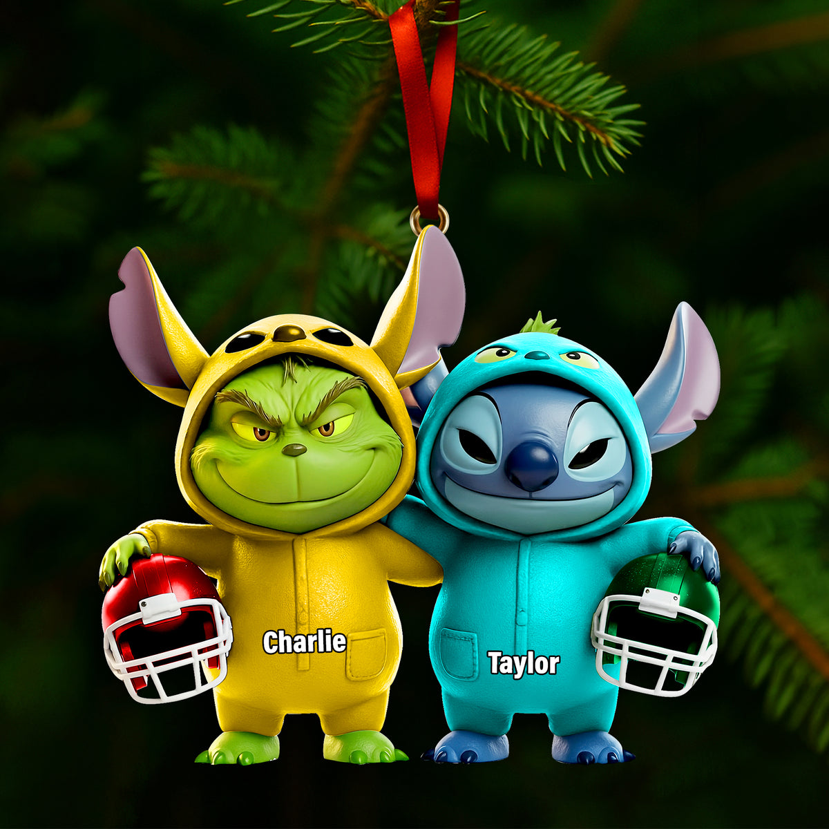 Sport Lover Friends Ornament - Personalized Gift For Besties Christmas Ornament 08OHLU031125-Homacus