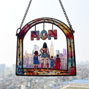 Personalized Gifts For Mom Suncatcher Ornament 03OHMH130225PA-Homacus