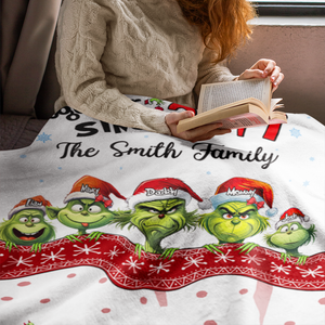 Personalized Christmas Gifts For Family Blanket 03ohpu131124 Stolen Christmas Together-Homacus