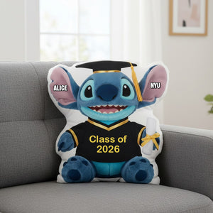 Graduation Shaped Pillow Personalized Gifts For Graduates 02natn081125-Homacus