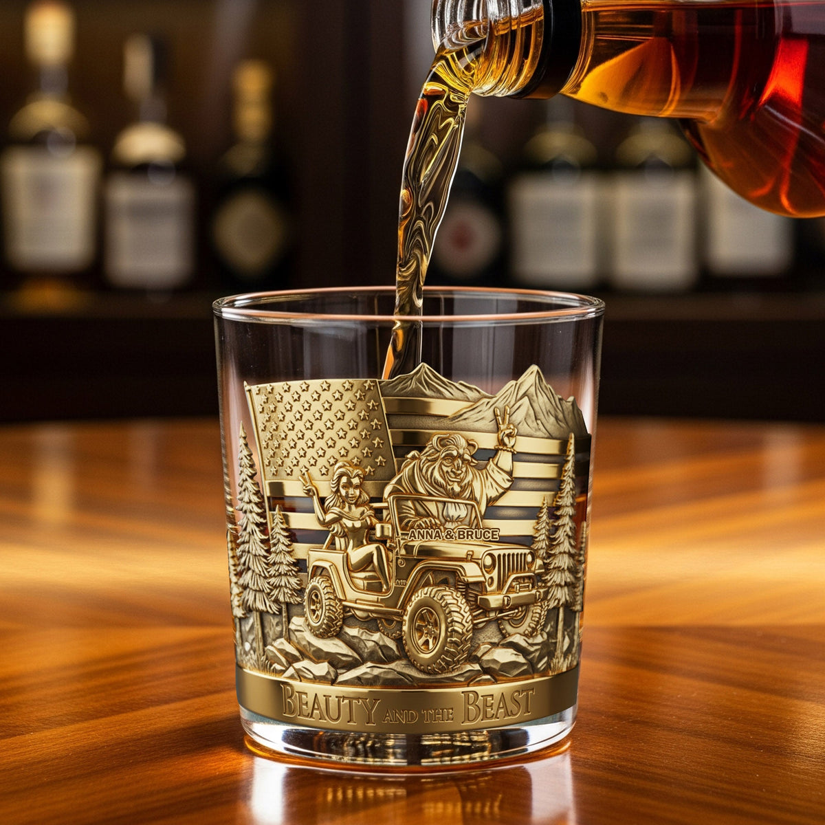 Fantastic Off-road Couple Drinking Glass - Personalized Gifts For Off-Road Lovers 01QHLU050925-Homacus