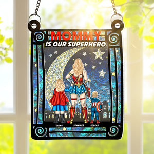 Personalized Gifts For Mom Window Hanging Suncatcher Ornament 03xqqn270225pa-Homacus