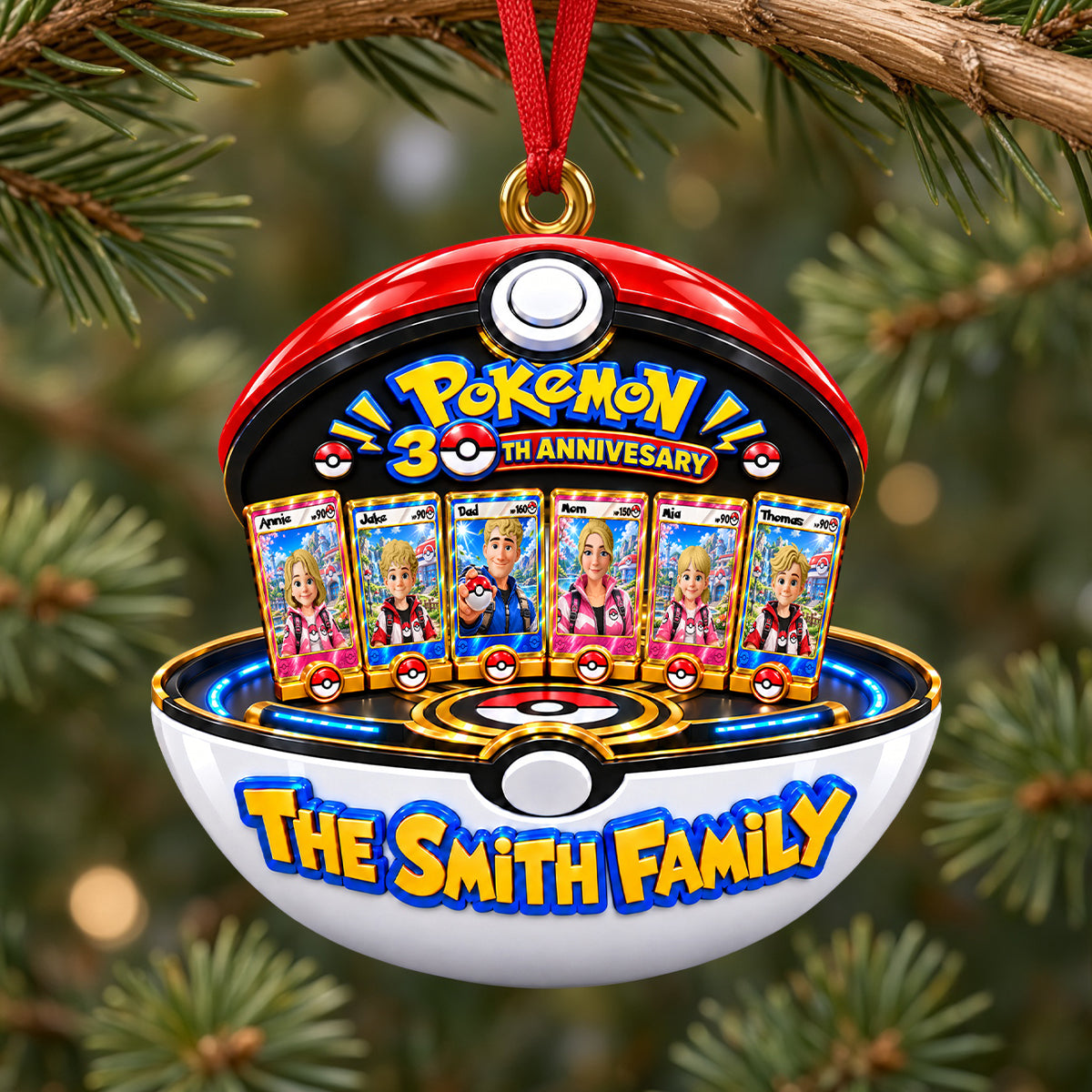Family Adventure Training Acrylic Ornament - Personalized Christmas Gifts For Family 03ohdh250926-Homacus