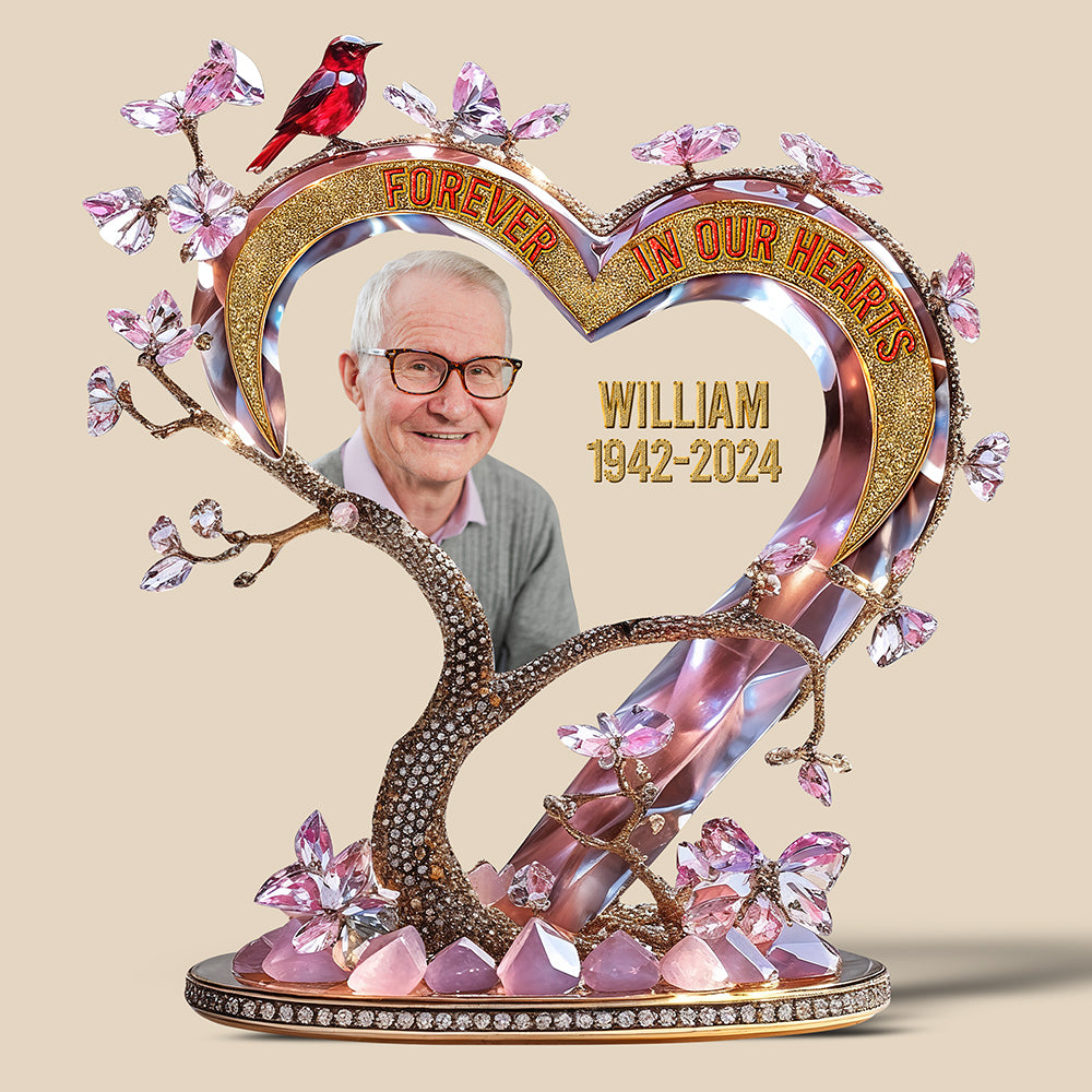 Memorial Acrylic Plaque Custom Photo Gifts For Heaven 04TGQN280425-Homacus