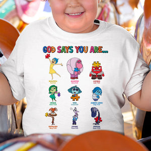 Gifts For Autistics Shirt 02hutn240225 God Say You're Beautiful, Strong And Unique-Homacus