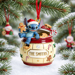 Playful Buddy Jam Jar Ornament - Personalized Gift For Christmas 06HADH021026-Homacus