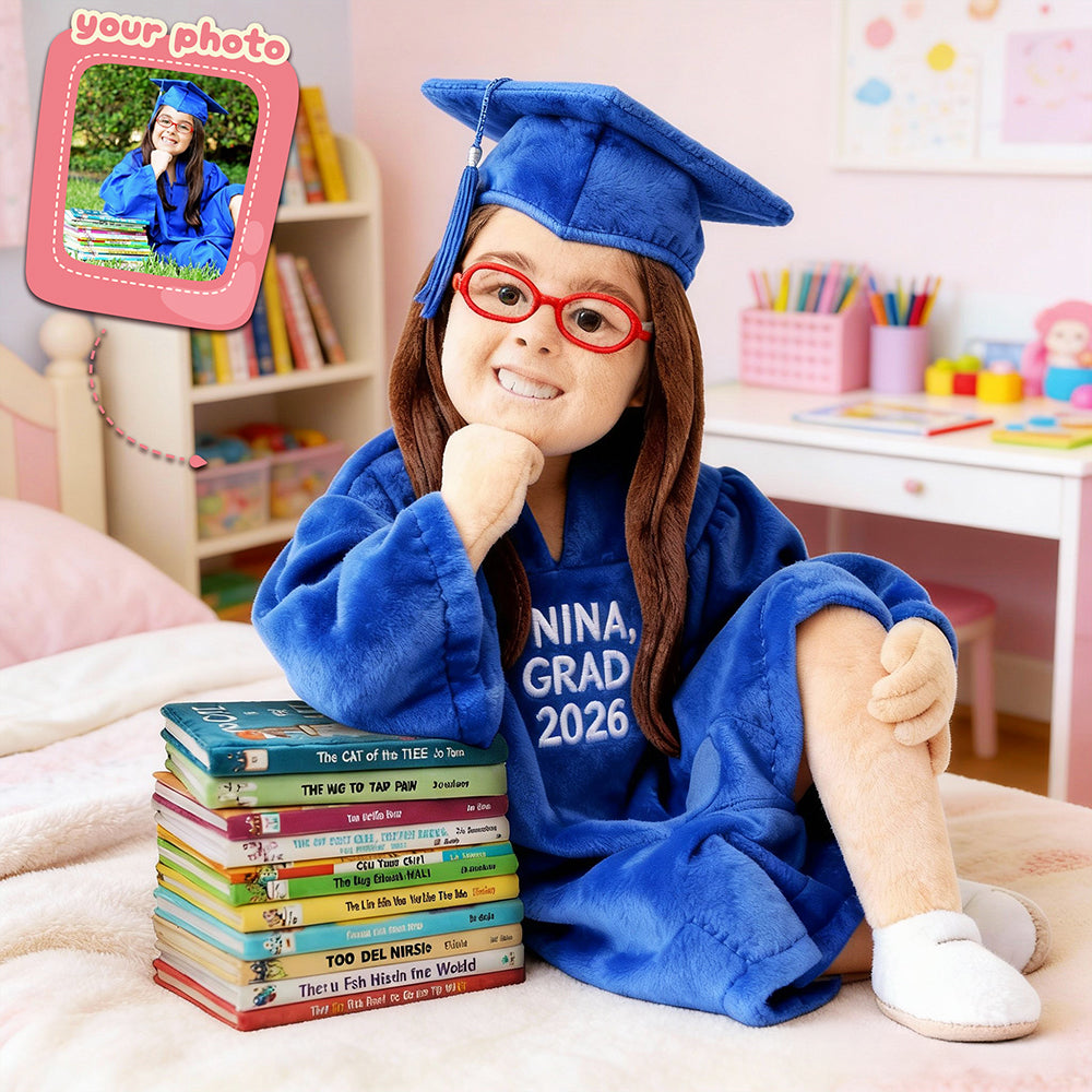 Graduation Celebrate Shaped Pillow, Custom Photo Gifts For Graduate 02qhta121225-Homacus