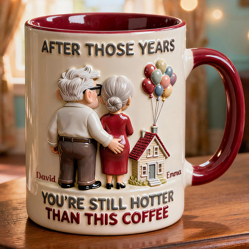 Funny Old Couple Accent Mug - Personalized Gifts For Couple 04PGDT030226-Homacus