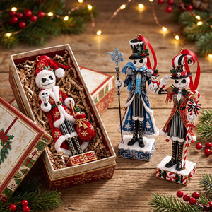 Skeleton Nutcracker Christmas Ornament - Personalized Gifts For Christmas 03tytn171026-Homacus