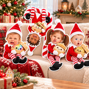 Custom Photo Baby Christmas Pillow - Personalized Gifts For Christmas 05naqn261026-Homacus
