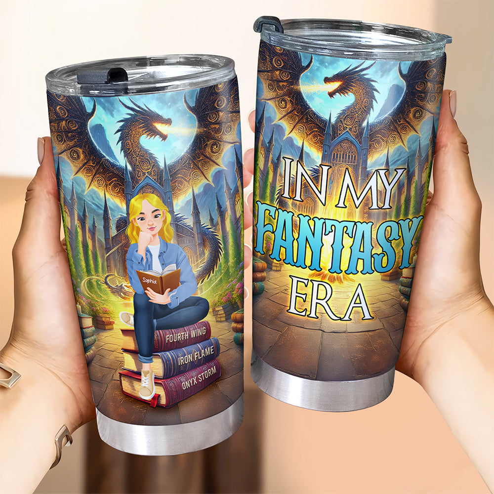 Personalized Gifts For Book Lovers Tumbler In My Fantasy Era 01tgqn270225pa-Homacus