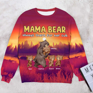 Personalized Gifts For Mom Shirt Mother's Day Mama Bear 04OHMH180325-Homacus