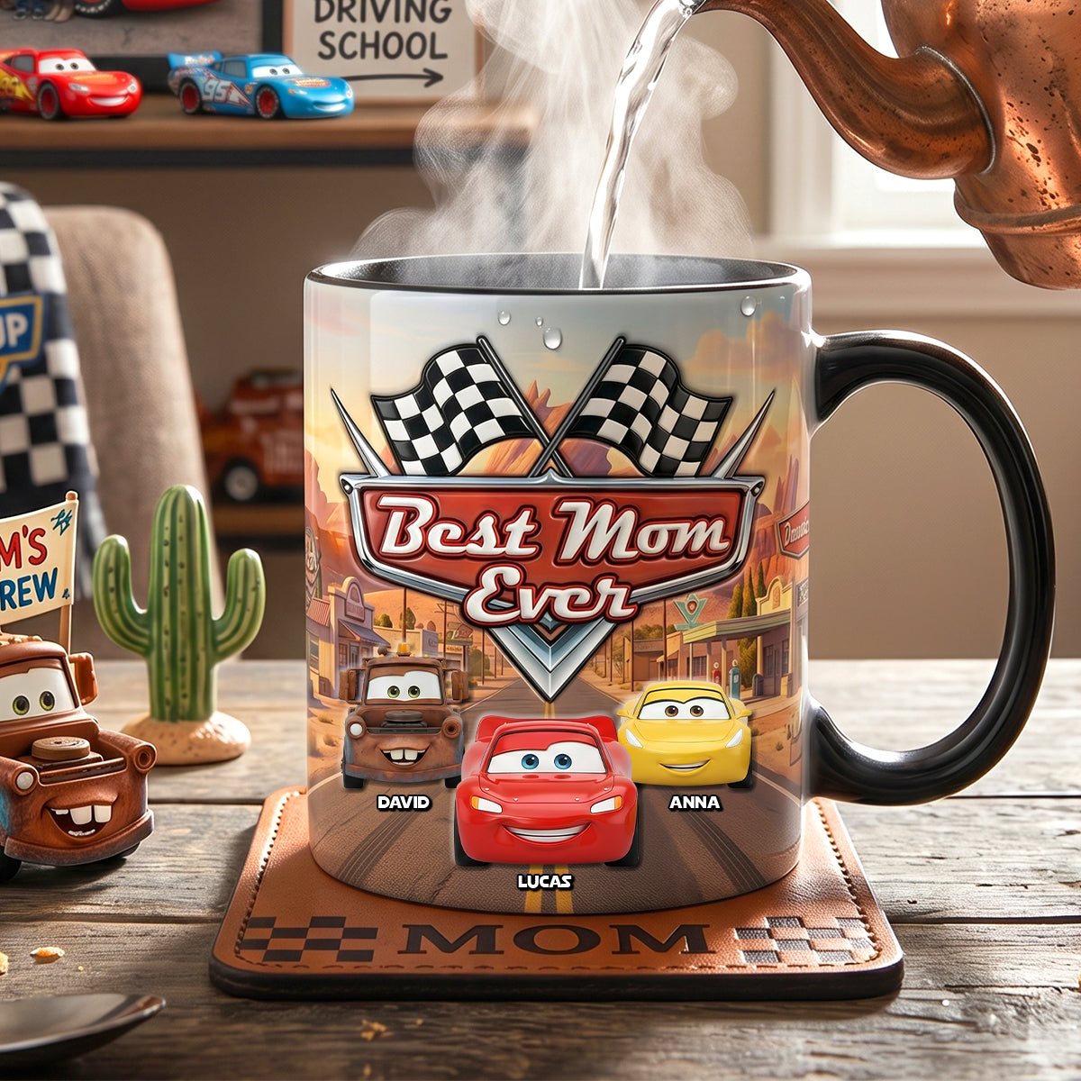 Best Mom Ever Magic Mug - Personalized Gifts For Mothers 01natn150426-Homacus