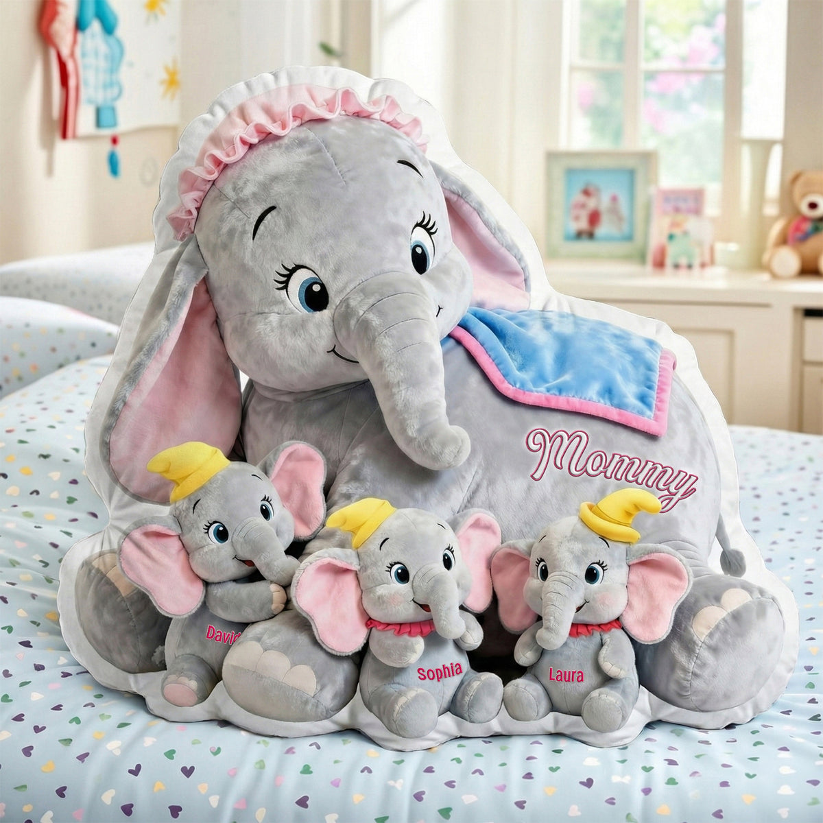 Love Mom Custom Shape Pillow - Personalized Gifts For Mother 01huqn050226-Homacus