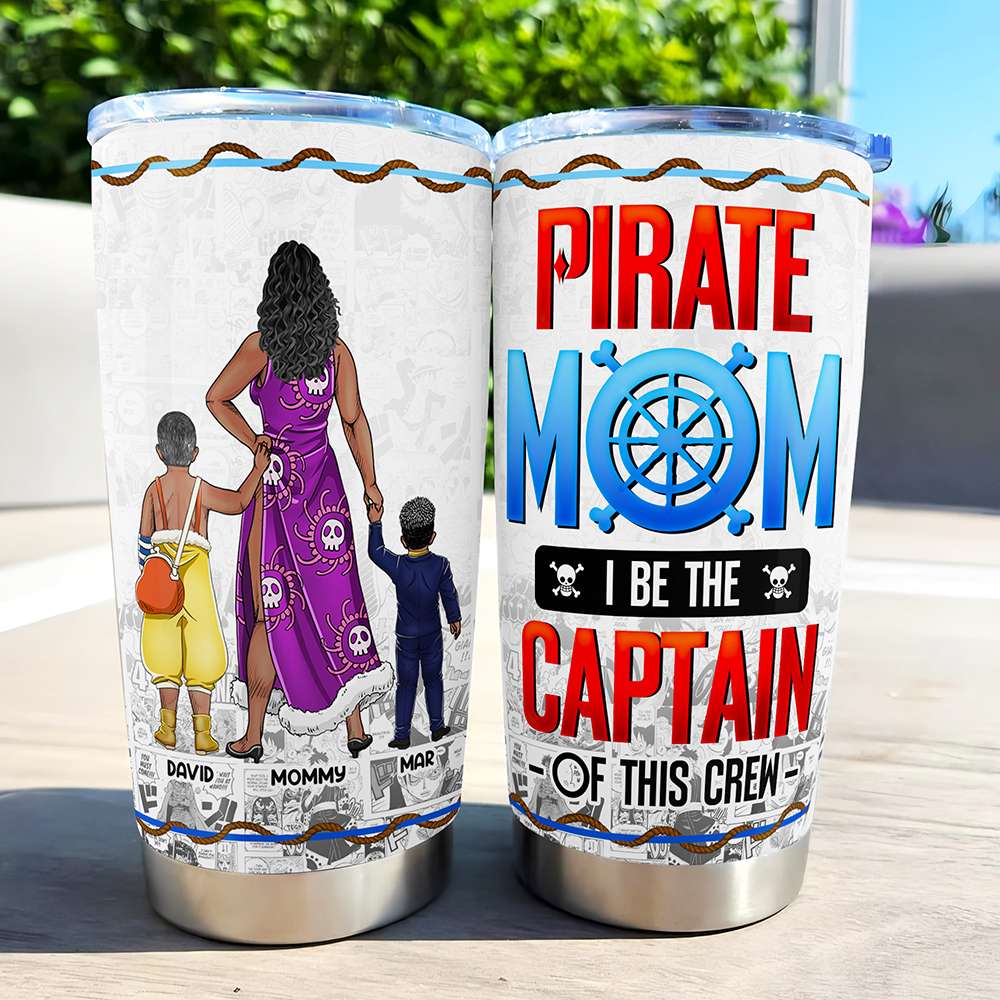 Personalized Gifts For Mom Tumbler Mother's Day Mom And Kids 01HUMH130325PA-Homacus