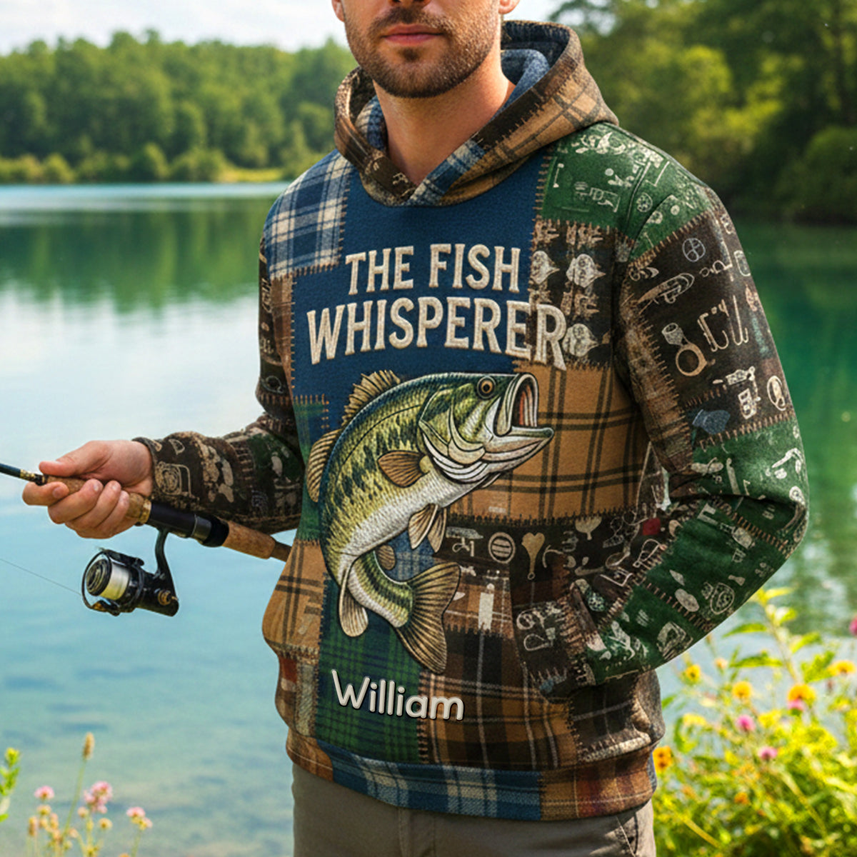 The Fish Whisperer 3D Shirt - Personalized Gifts For Fishing Lovers 03tgmg211125