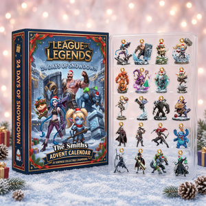 Warrior Battles Advent Calendar Blind Box - Personalized Christmas Gift 04tydh281026-Homacus