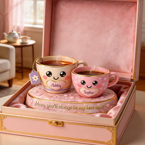 Mom And Daughter Best-Tea Acrylic Plaque - Personalized Gifts For Mom 05TOMG200326-Homacus