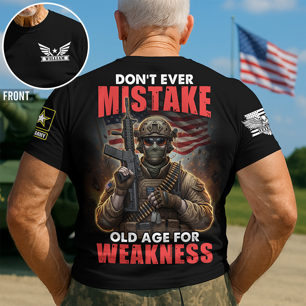Old Warrior 3D Shirt – Personalized Gifts For Veteran 01huqn210725-Homacus