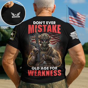 Old Warrior 3D Shirt – Personalized Gifts For Veteran 01huqn210725-Homacus