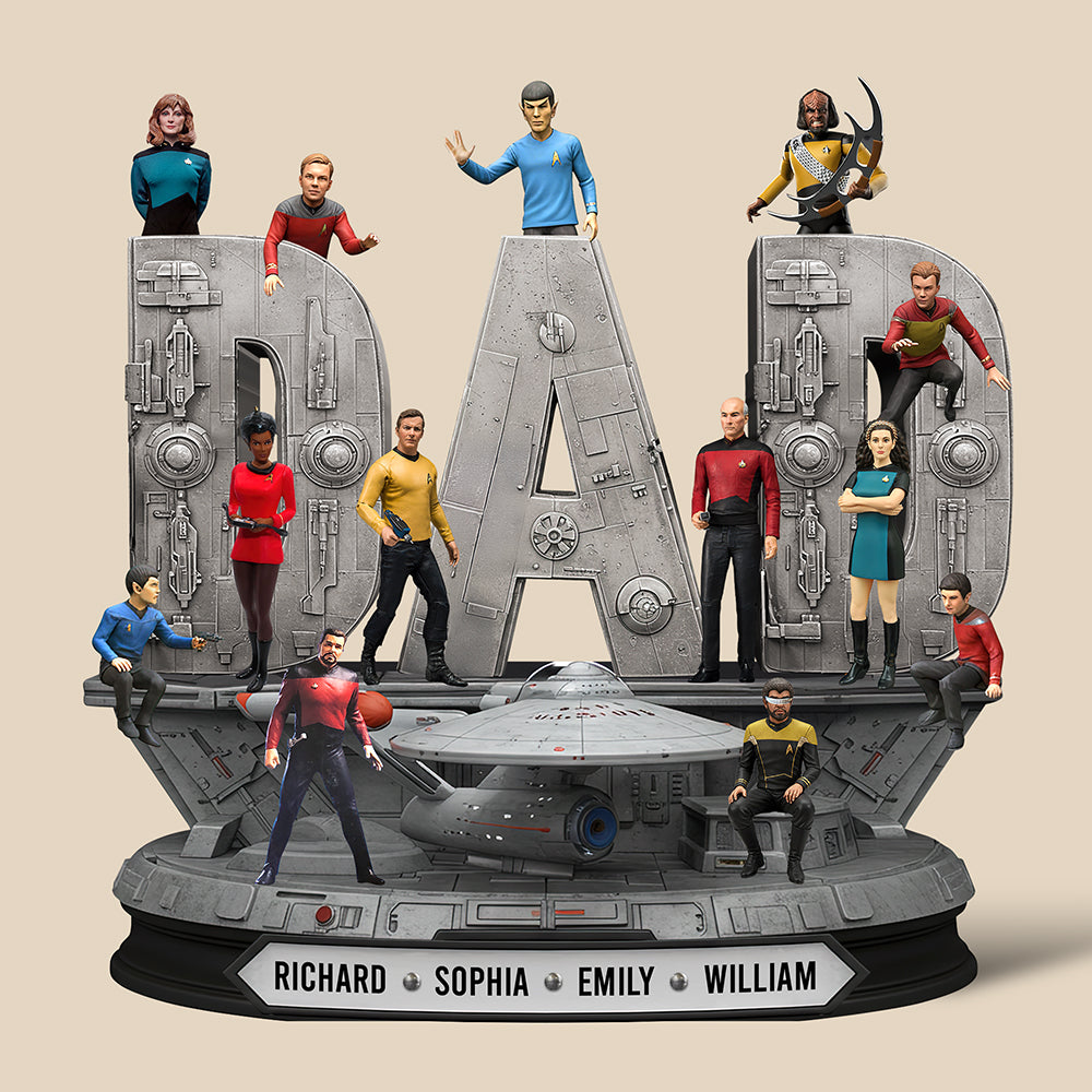 Galaxy Troop Plaque - Personalized Christmas Gifts For Dad 04qhqn130525-Homacus