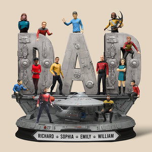 Galaxy Troop Plaque - Personalized Christmas Gifts For Dad 04qhqn130525-Homacus