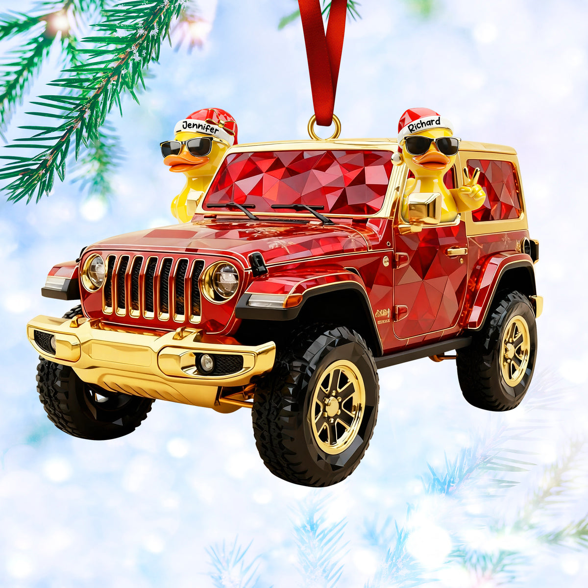 Jolly Off-road Ride With Duck Gang - Personalized Gifts For Off-road Lovers 01qhqn161025-Homacus