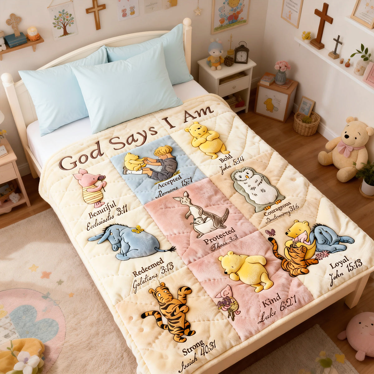 Christian Blanket - Personalized Gifts For Christians 03nata130226-Homacus