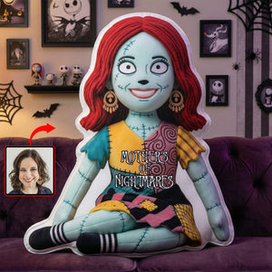 Custom Photo Spooky Pillow - Personalized Gifts For Mother 05ohqn240326-Homacus