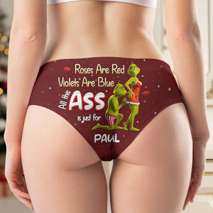 Funny Couple Women's Briefs Personalized Gifts For Women 01NADT141025-Homacus