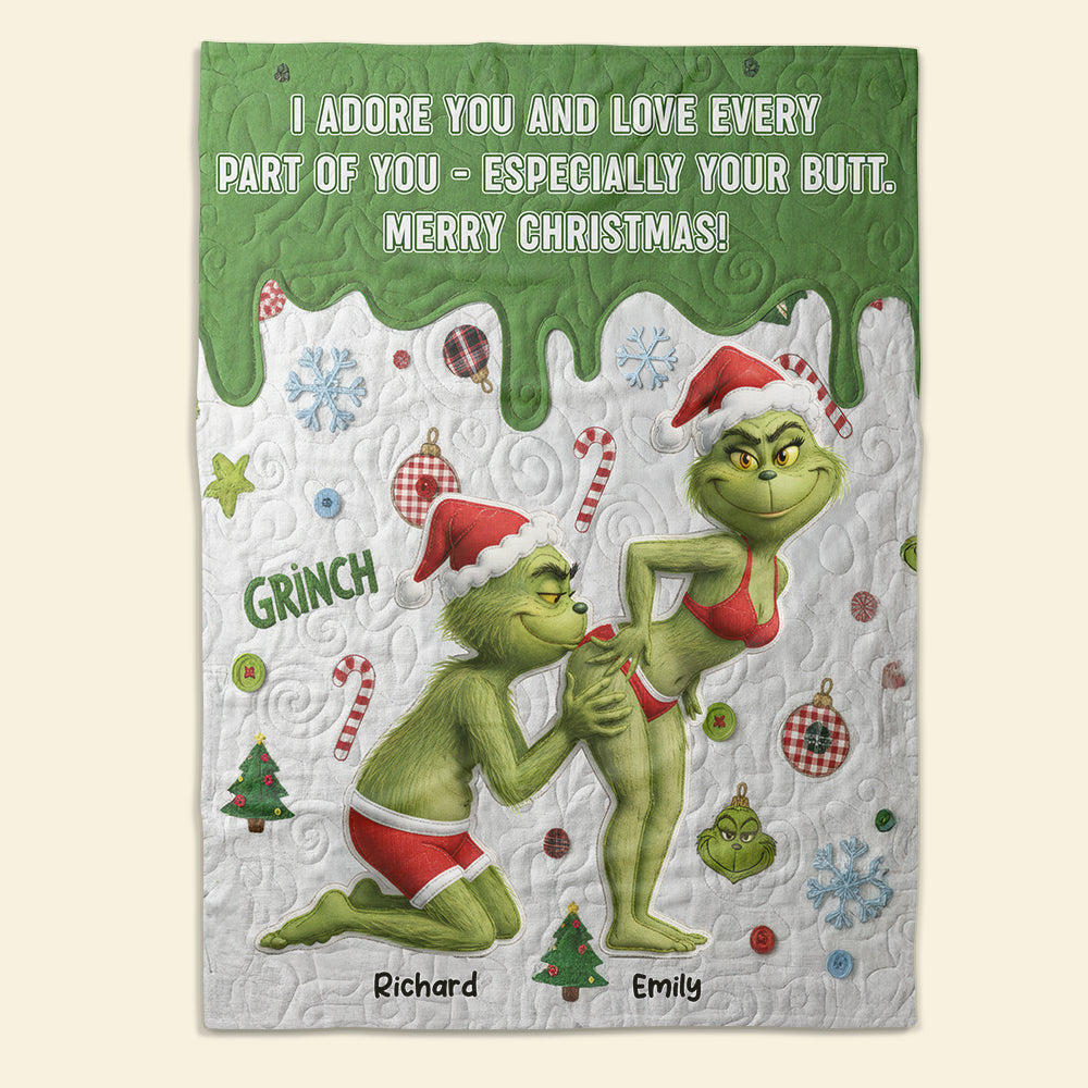 Naughty Couple Blanket - Personalized Gifts For Couples 07OHQN111125-Homacus