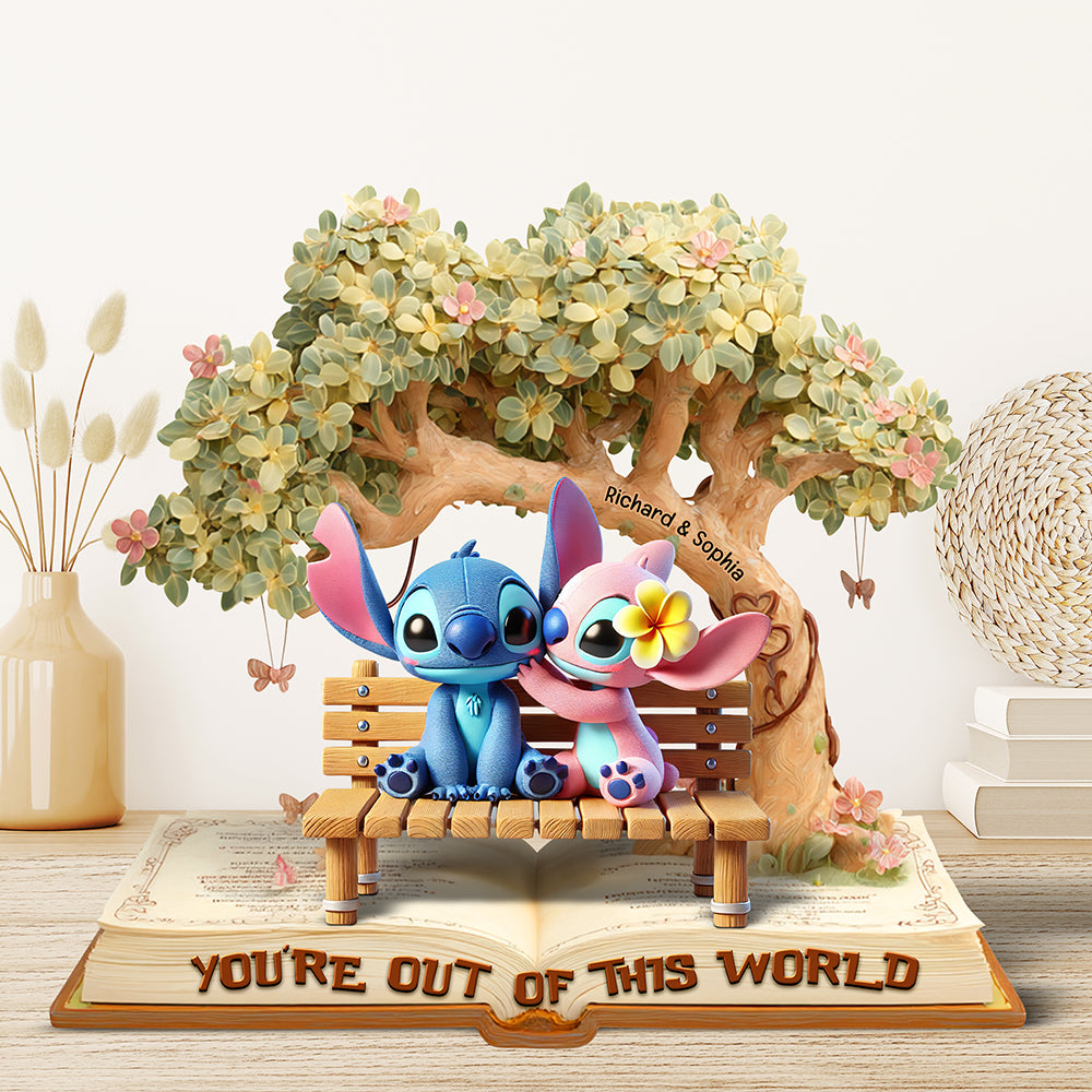 Romantic Experiment Acrylic Plaque Personalized Gifts For Couple 01TGQN220525-Homacus