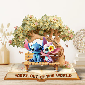 Romantic Experiment Acrylic Plaque Personalized Gifts For Couple 01TGQN220525-Homacus