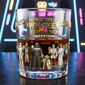 Cosmic 11oz Round Glass - Personalized Gifts For Cosmic Lovers 01hyta181225-Homacus