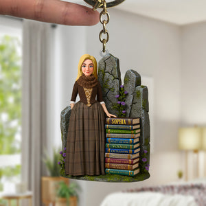 Book Keychain - Personalized Gifts For Book Lovers 02hutn200126-Homacus